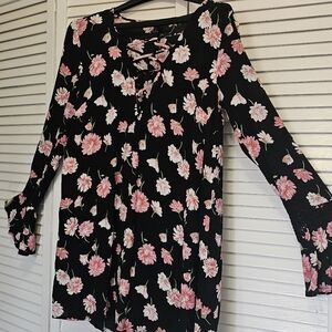 Floral Long Sleeve Blouse